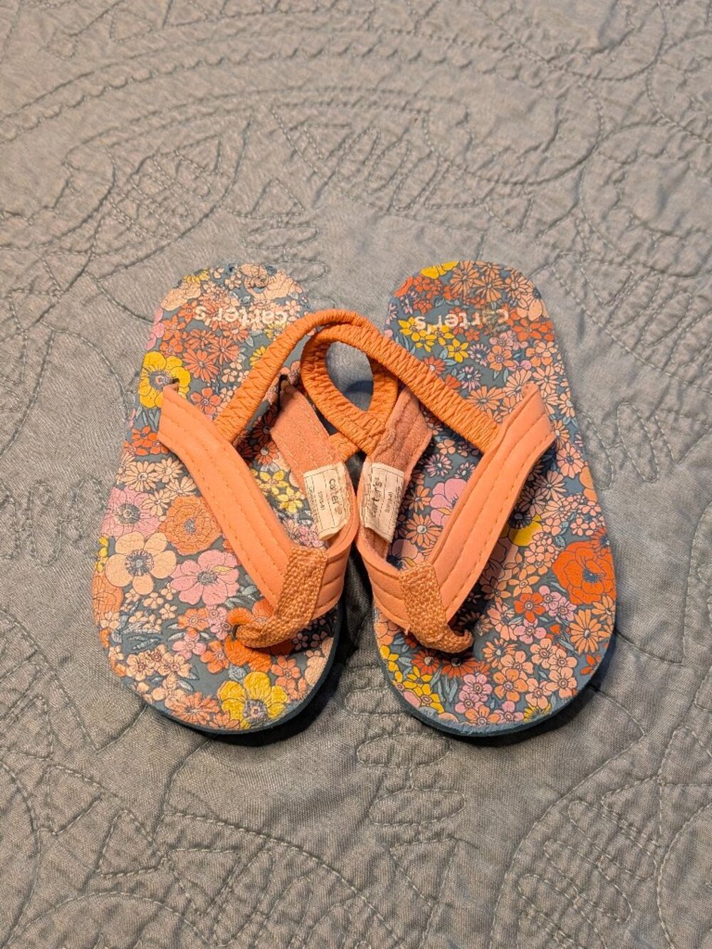 Carter's Swim Baby / Toddler Girl Flip Flops